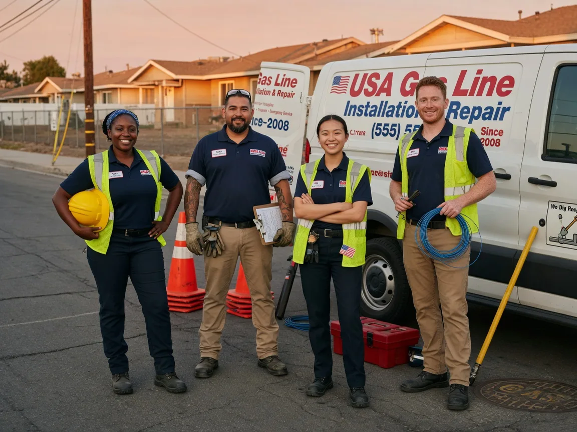 Gas Line Installation company in Jbsa Ft Sam Houston, TX